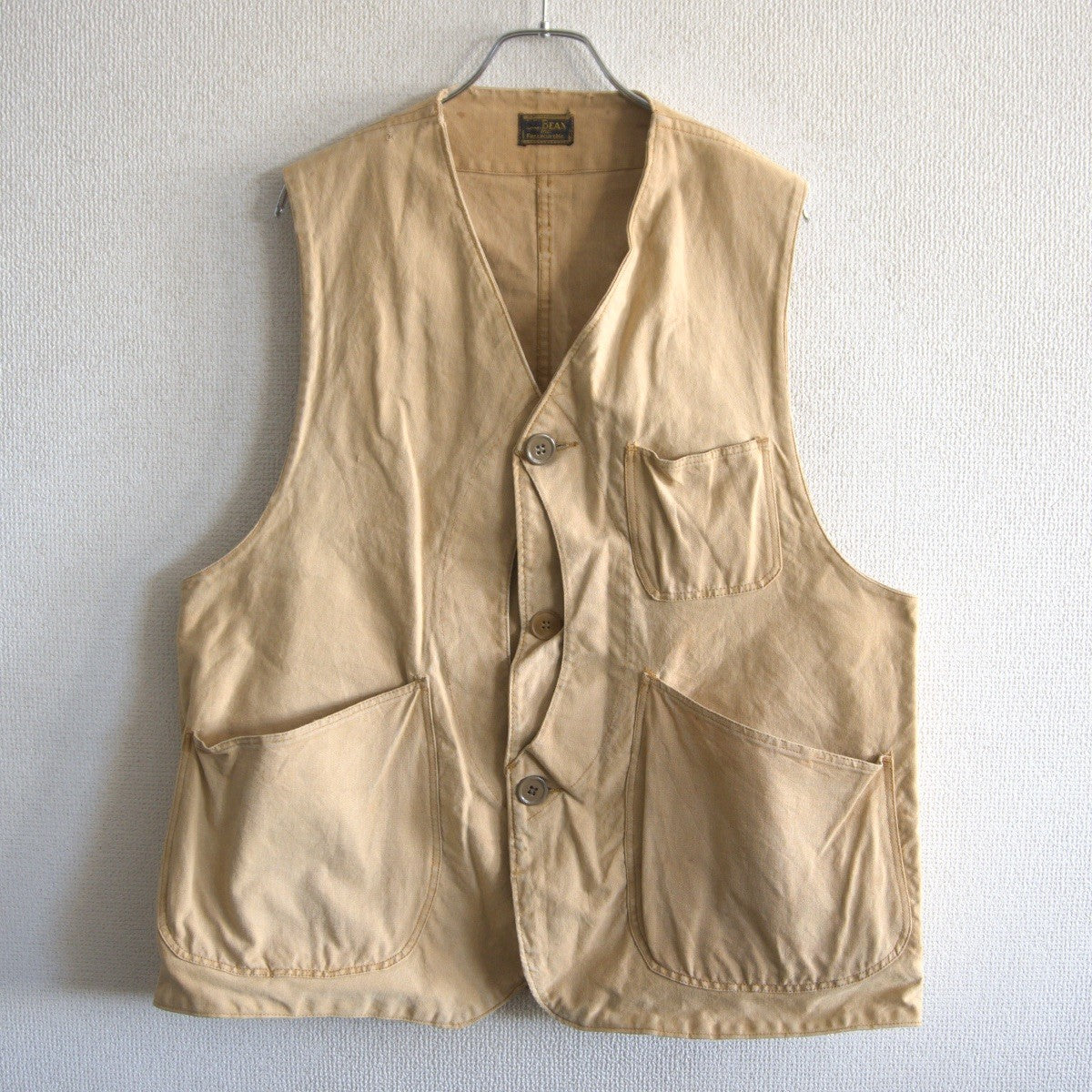 L.L. Bean 30S HALF MOON HUNTING VEST Size M