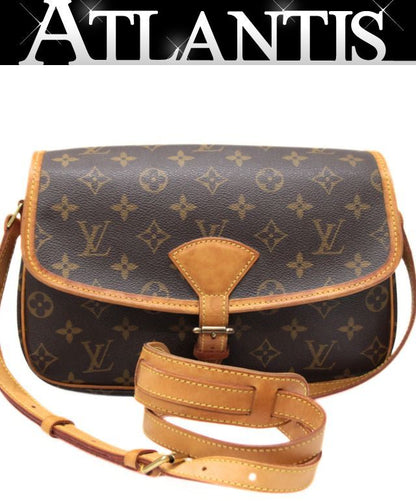 LOUIS VUITTON Sologne Monogram Bag Brown Size ONE SIZE