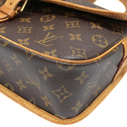 LOUIS VUITTON Sologne Monogram Bag Brown Size ONE SIZE