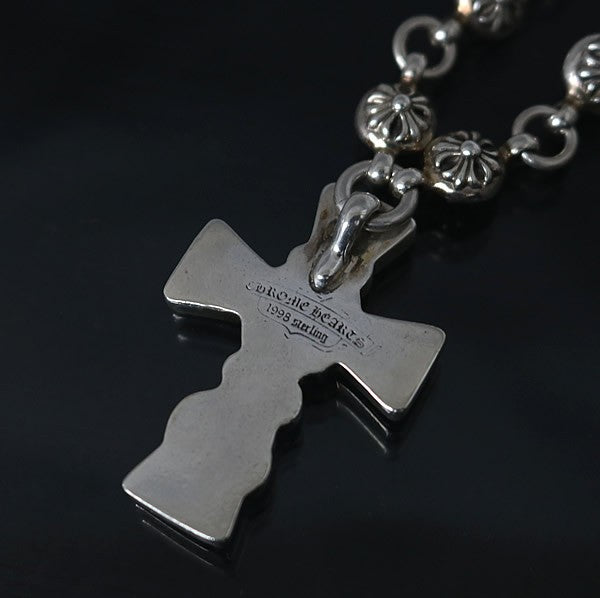 CHROME HEARTS Celtic Cross Silver Necklace Size ONE SIZE
