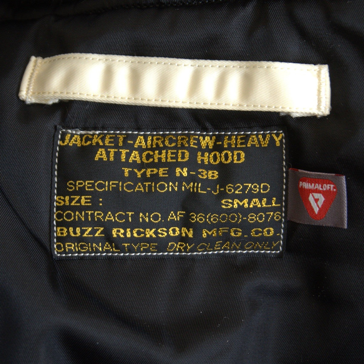 BUZZ RICKSON N-3B x Journal Standard Primaloft Jkt Size S