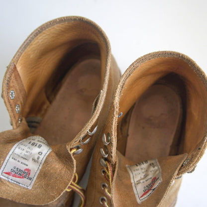 REDWING 8181 6inch Classic Round Toe Boots Size 8