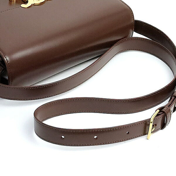 CELINE Classic Triomphe Calfskin Bag Chestnut Size ONE SIZE