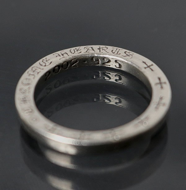 CHROME HEARTS NTFL Ring Sterling Silver Size ONE SIZE
