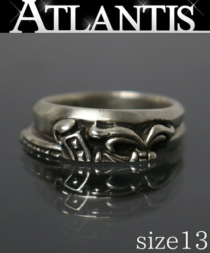 CHROME HEARTS Half Classic Dagger Ring Silver Size ONE SIZE