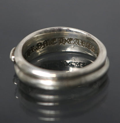 CHROME HEARTS Half Classic Dagger Ring Silver Size ONE SIZE