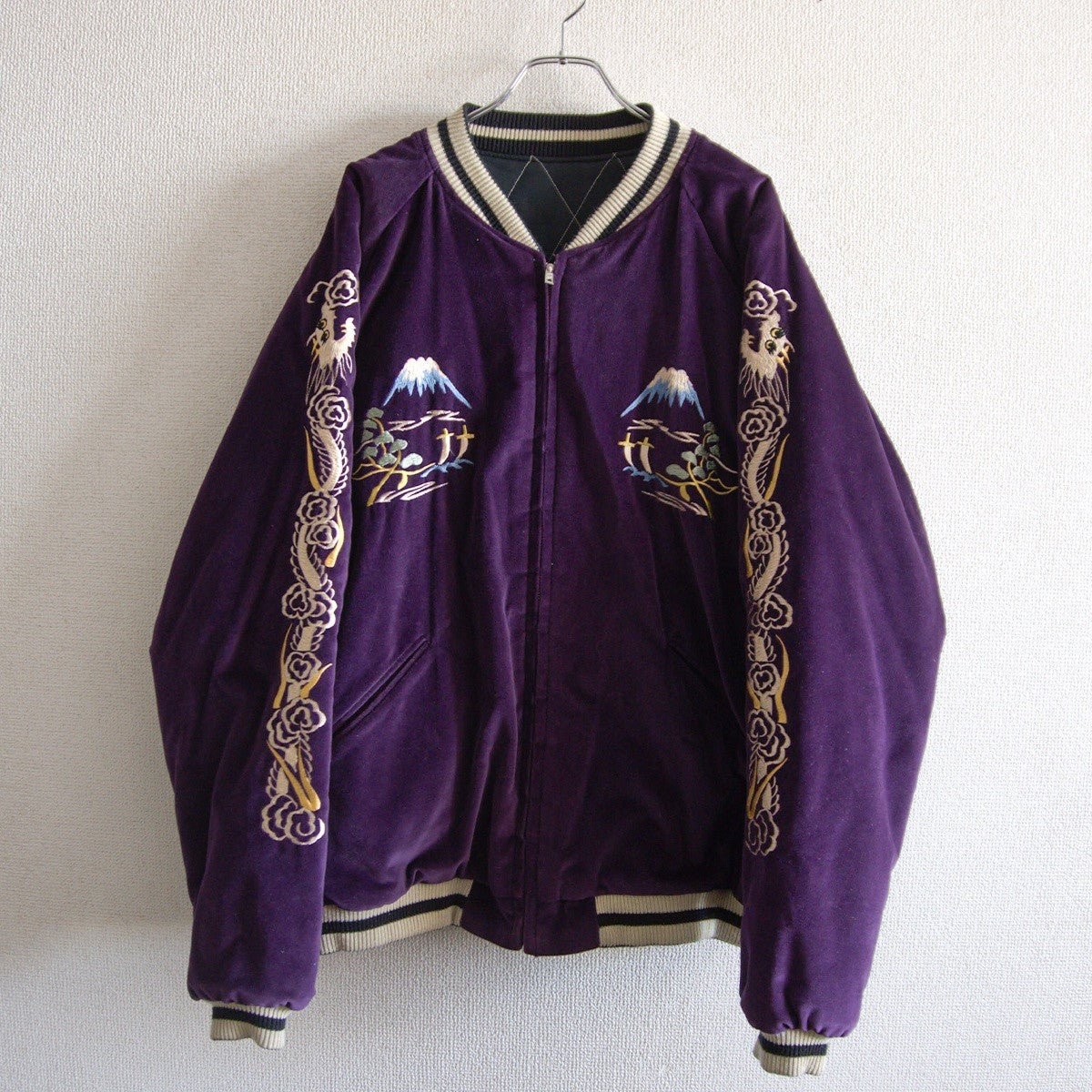 Tailor Toyo Reversible Velveteen Souvenir Jacket Size XXXL
