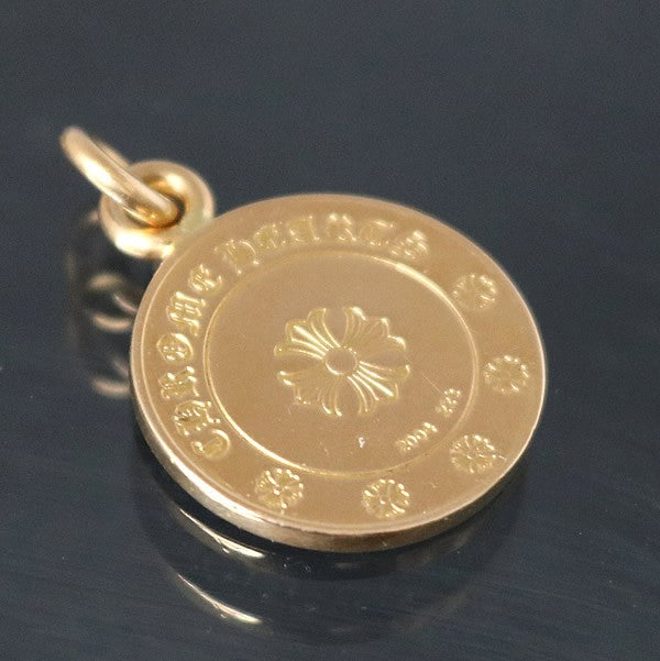 CHROME HEARTS 22K Angel Medal Pave Diamond Size ONE SIZE