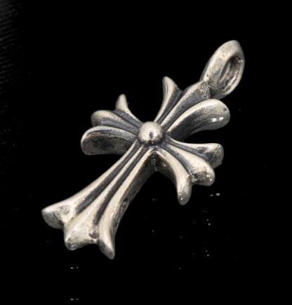 CHROME HEARTS Tiny Fat Cross Diamond Charm Size ONE SIZE