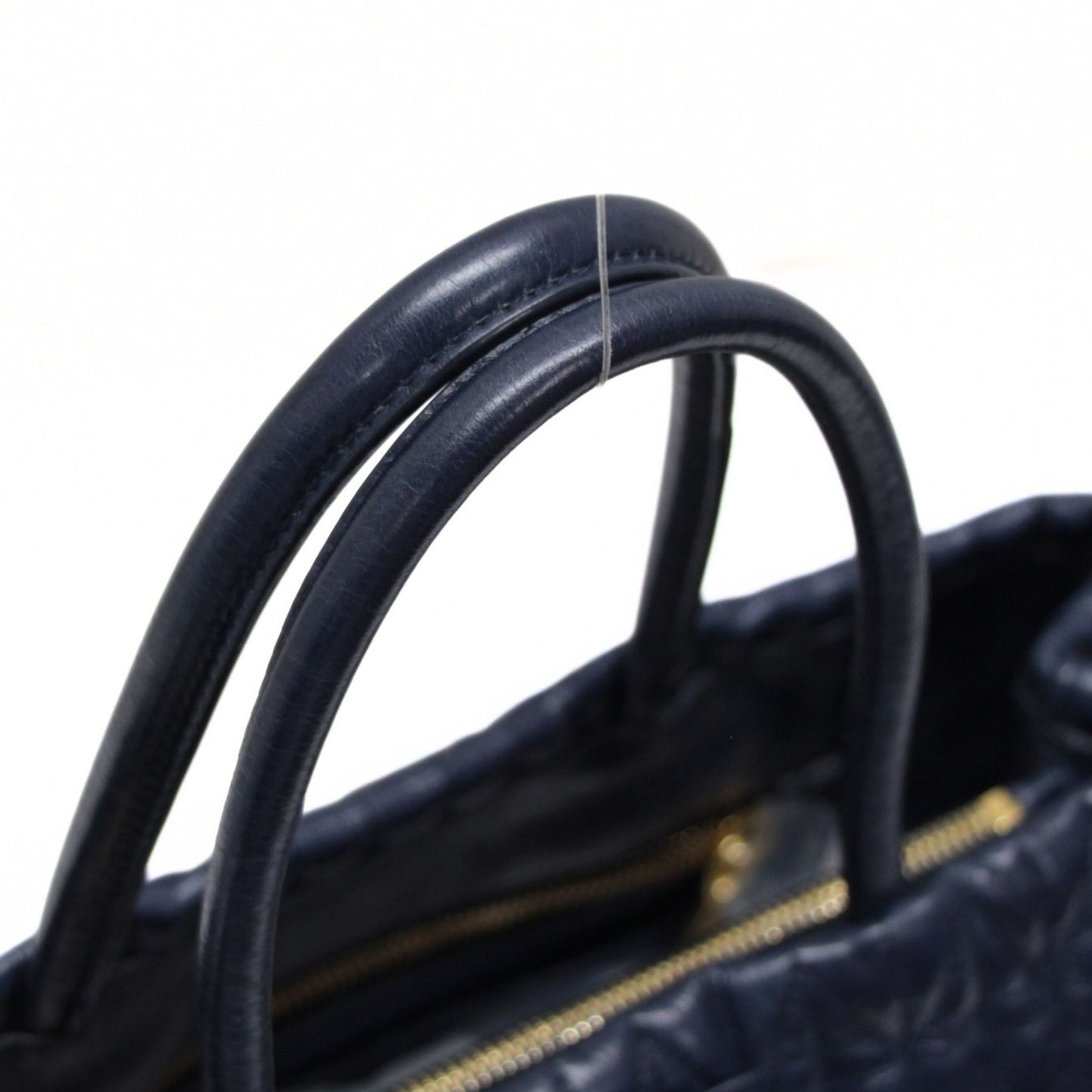 miumiu Matelasse Leather 2-Way Bag Navy Size ONE SIZE