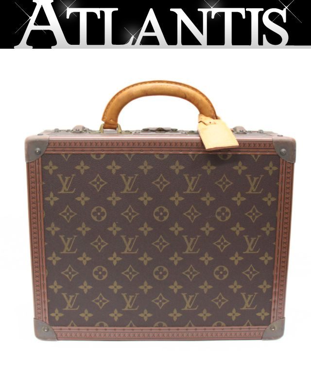 Louis Vuitton Cotville 35 Monogram Attache Case Brown