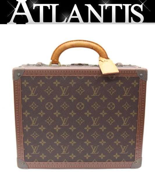 Louis Vuitton Cotville 35 Monogram Attache Case Brown