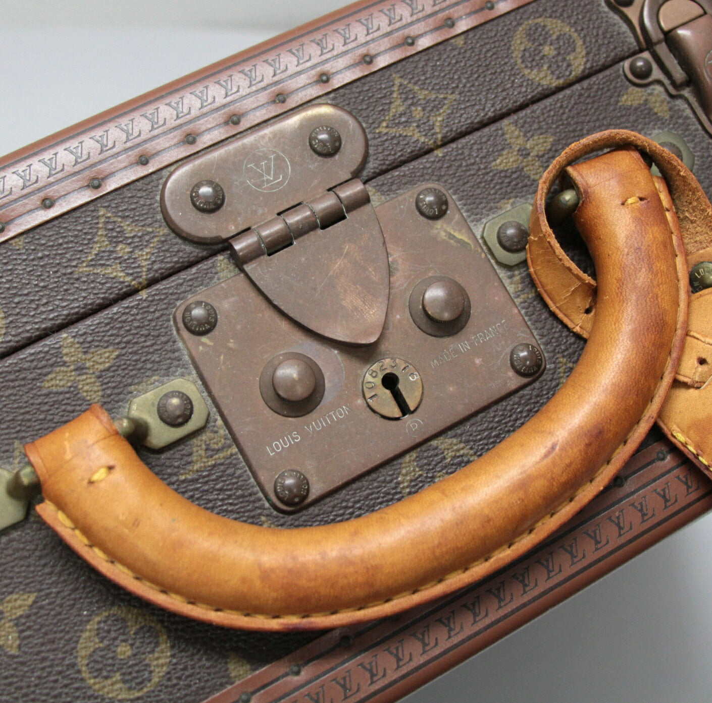 Louis Vuitton Cotville 35 Monogram Attache Case Brown