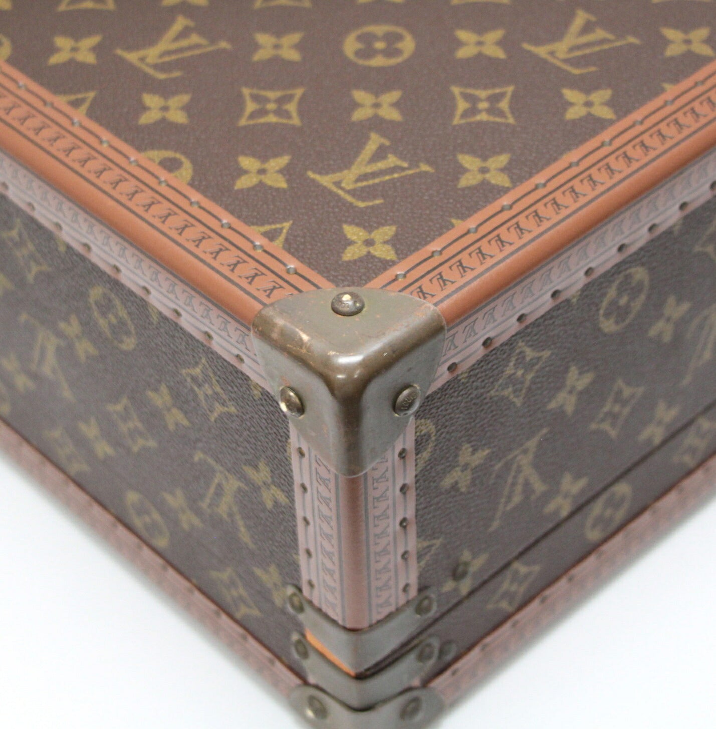 Louis Vuitton Cotville 35 Monogram Attache Case Brown
