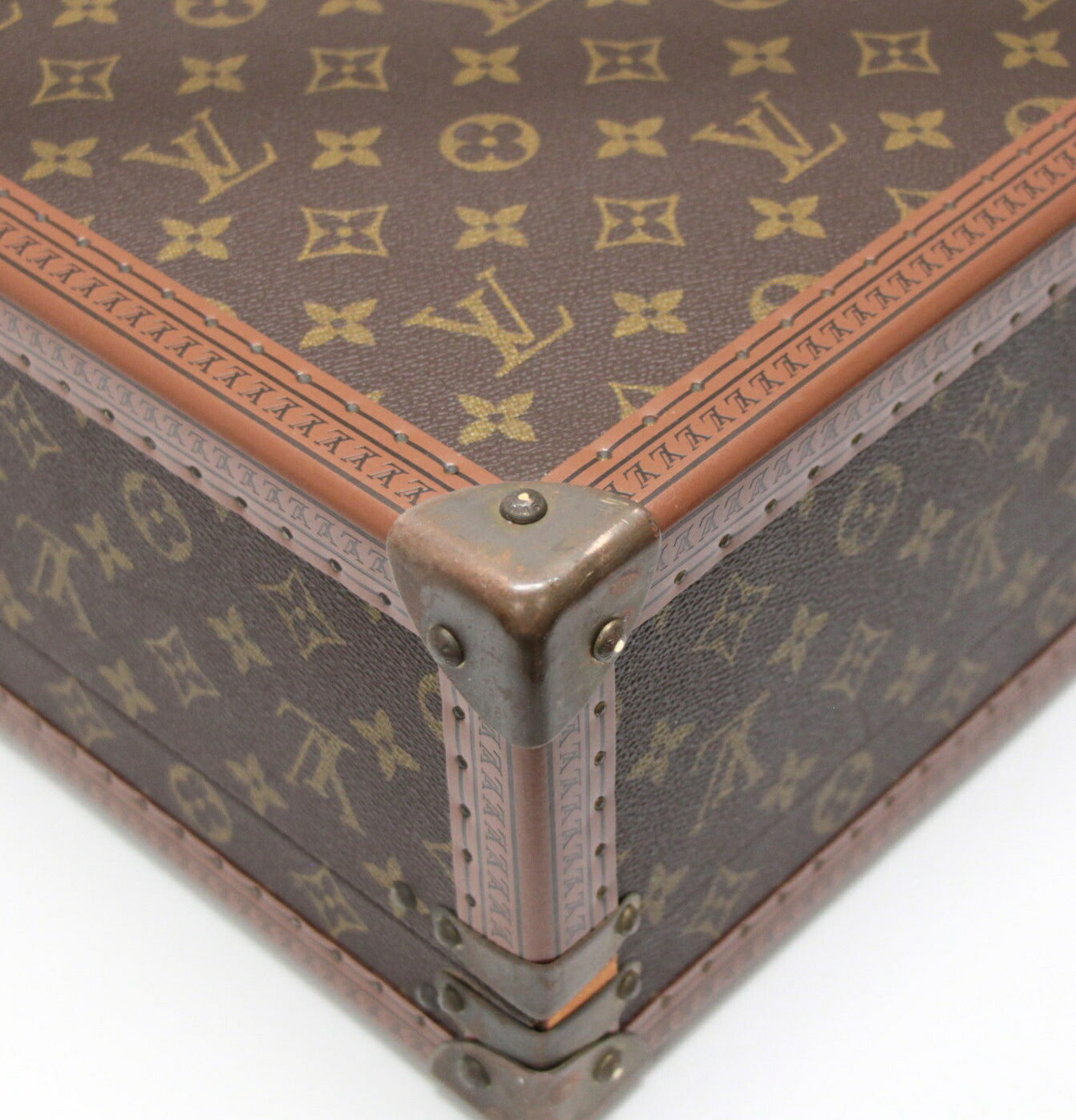Louis Vuitton Cotville 35 Monogram Attache Case Brown