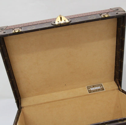 Louis Vuitton Cotville 35 Monogram Attache Case Brown
