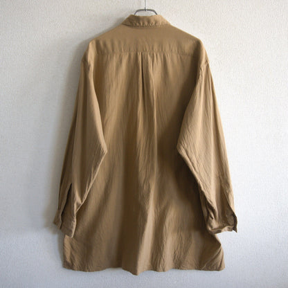 Y's for Men Oversized cotton wool shirt Beige Size XXL