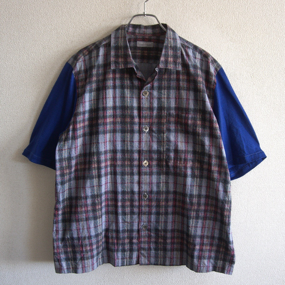 Comme des Garcons 02 Paneled Open-Collar Shirt Size L