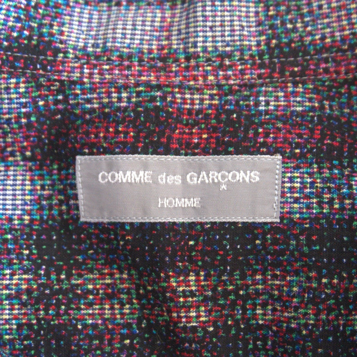 Comme des Garcons 02 Paneled Open-Collar Shirt Size L