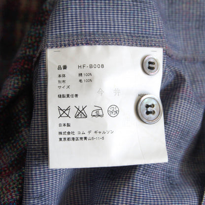 Comme des Garcons 02 Paneled Open-Collar Shirt Size L