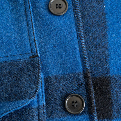 Filson Double Mackinaw Cruiser Jacket Blue Size 40