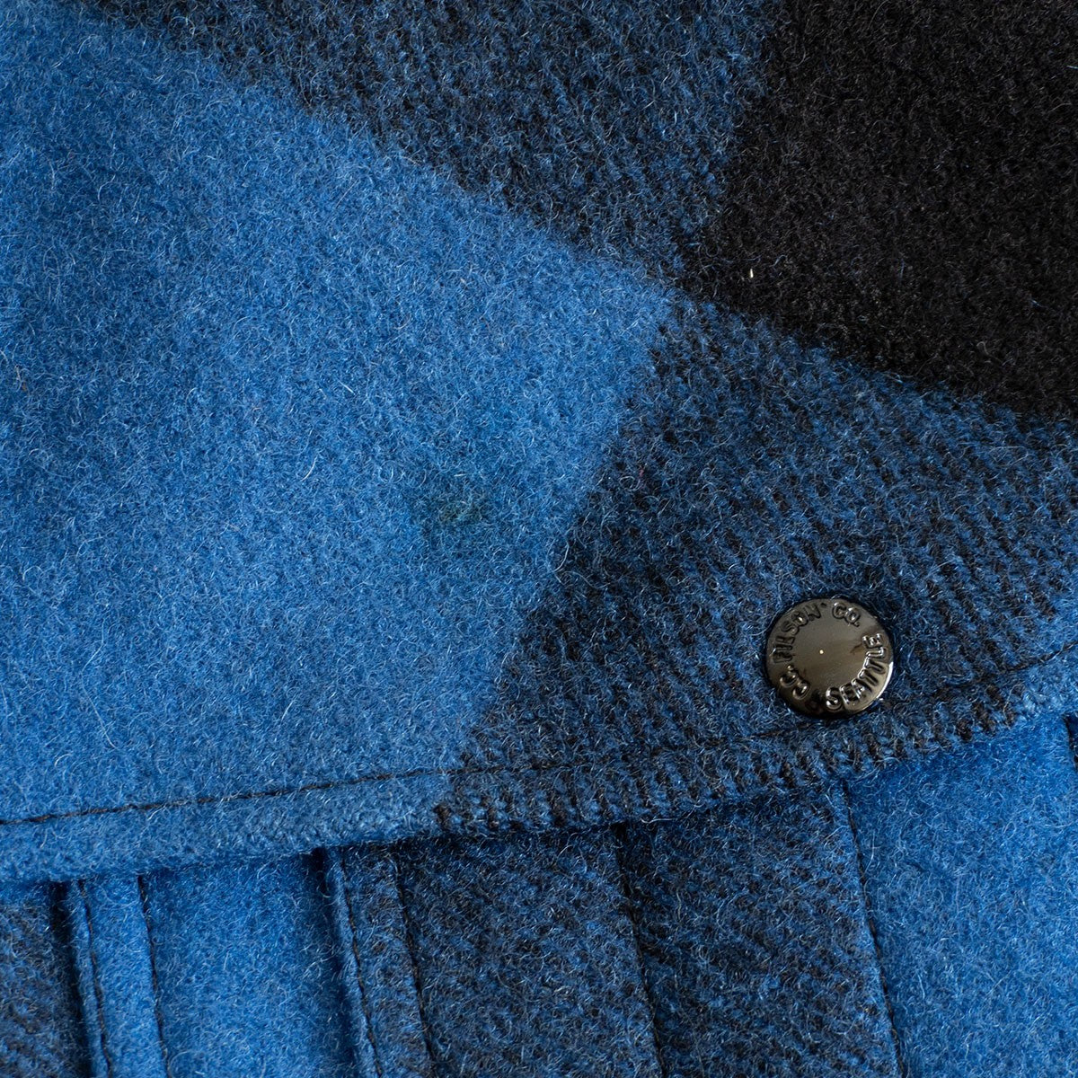 Filson Double Mackinaw Cruiser Jacket Blue Size 40