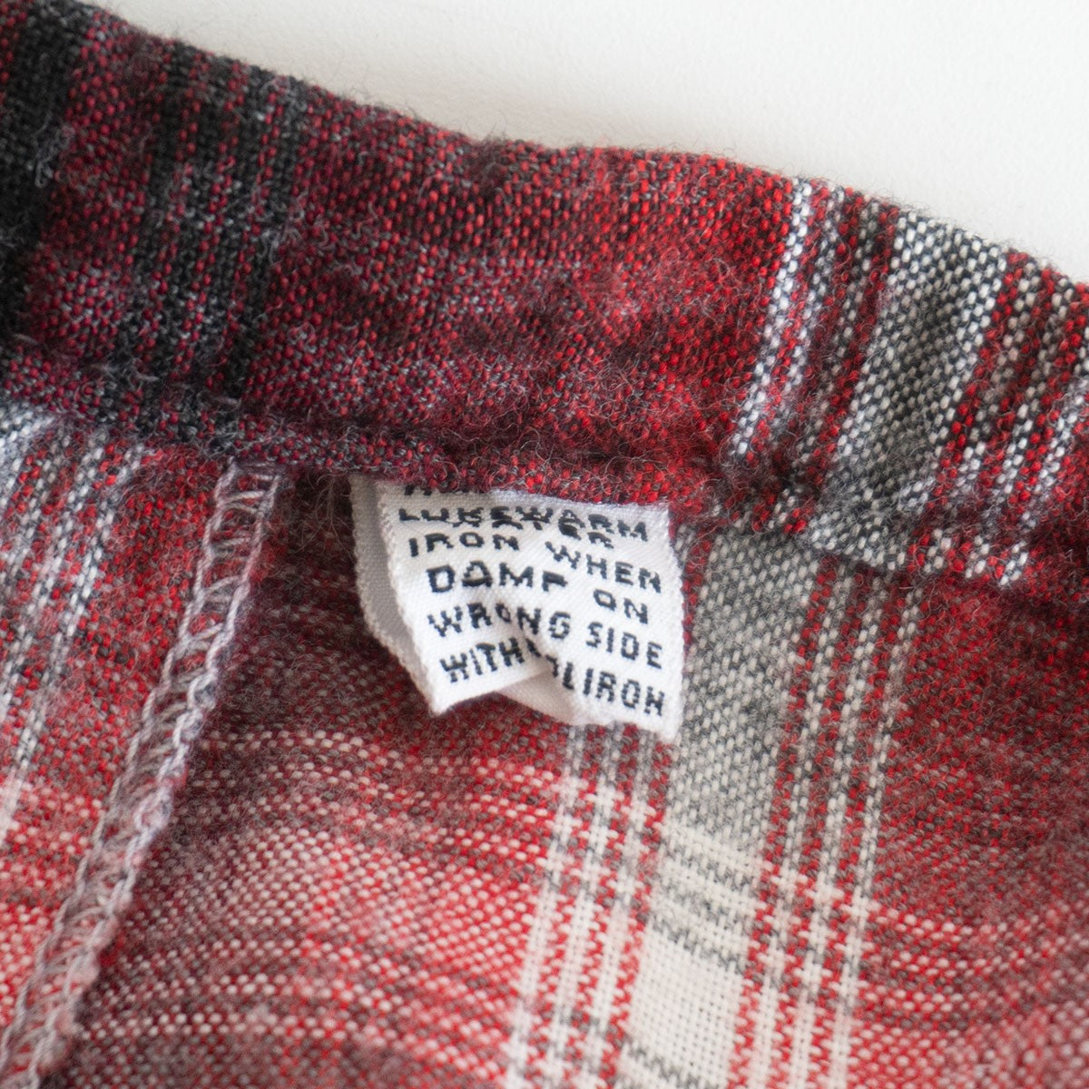 McGregor 50S Ombre Check Rayon Shirt Size M