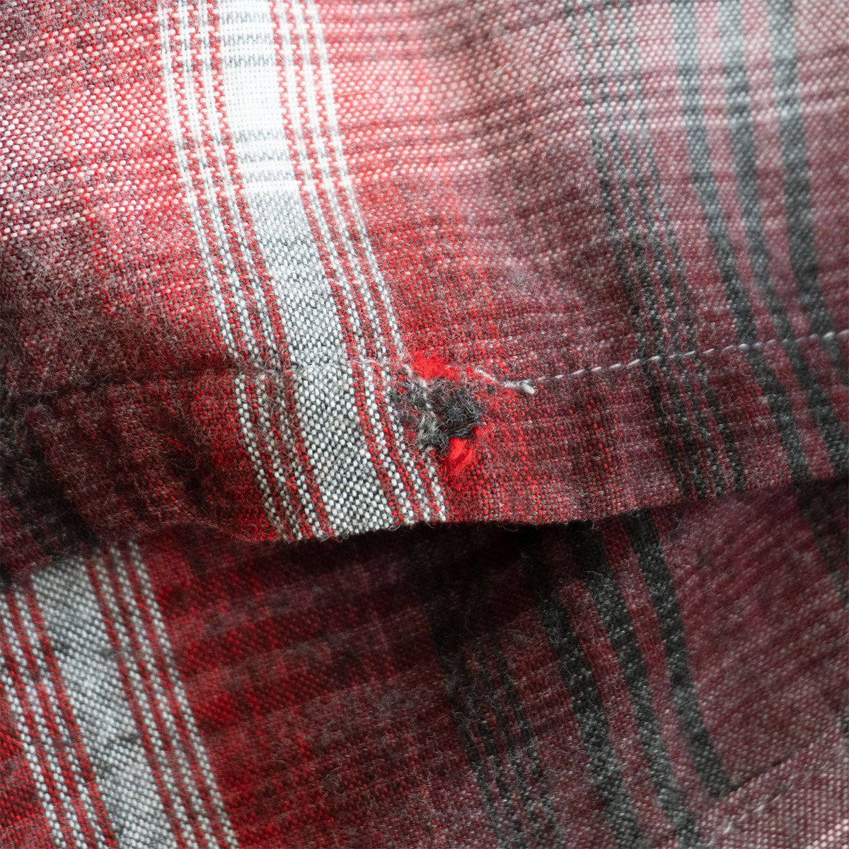 McGregor 50S Ombre Check Rayon Shirt Size M