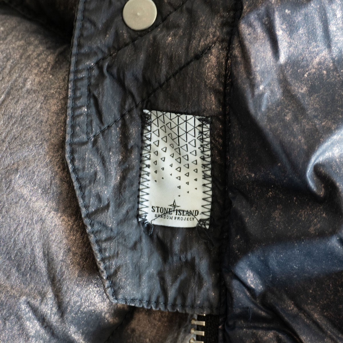 Stone Island Shadow Project 17AW 2017AW/NYLON METALLIC MIST DOWN JACKET Size L