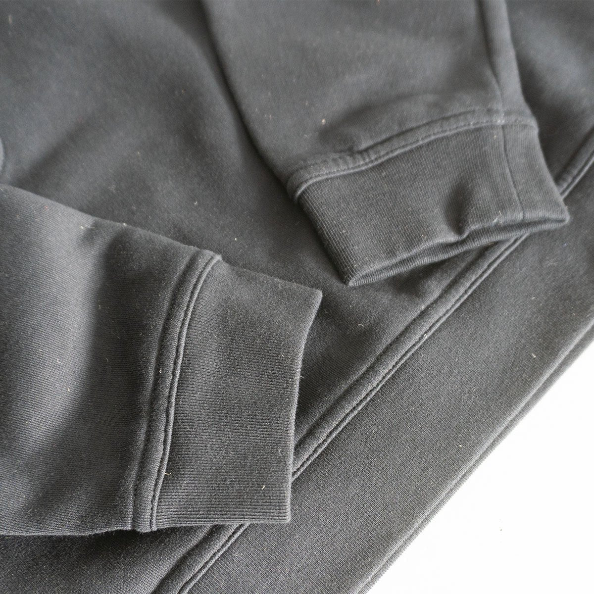 Hermes Half-zip nylon-paneled hoodie Size L