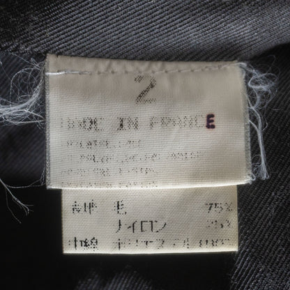 agnes b. homme Wool zip jacket Gray Size 2