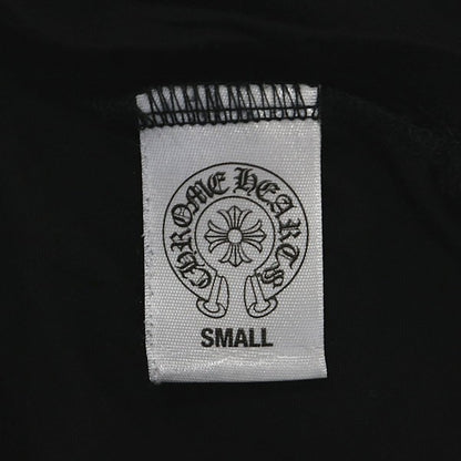 CHROME HEARTS Long Sleeve Tee Stack Charm Black Size S