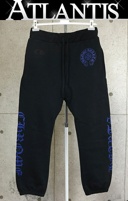 CHROME HEARTS Old English Cotton Sweatpants Size M