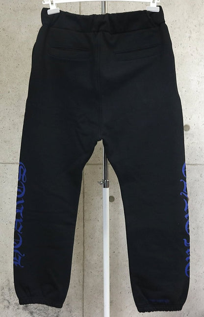 CHROME HEARTS Old English Cotton Sweatpants Size M