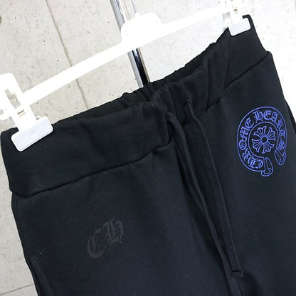 CHROME HEARTS Old English Cotton Sweatpants Size M