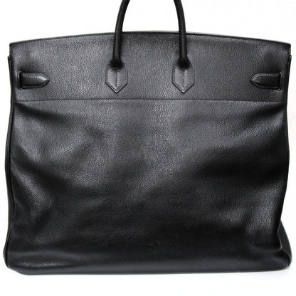 HERMES Haut à Courroies 55 Black Ardennes Leather Bag