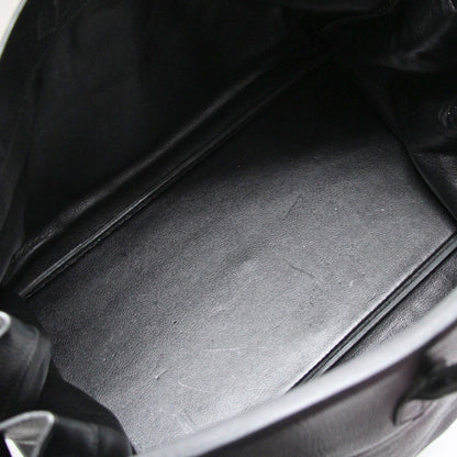 HERMES Haut à Courroies 55 Black Ardennes Leather Bag