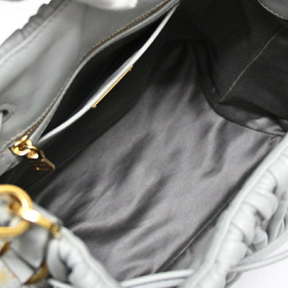 miumiu Matelasse Leather Cornflower Bucket Bag Size ONE SIZE