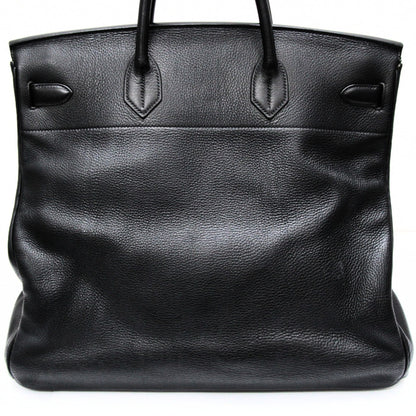 HERMES Haut à Courroies 45 GHW Black Clemence Bag