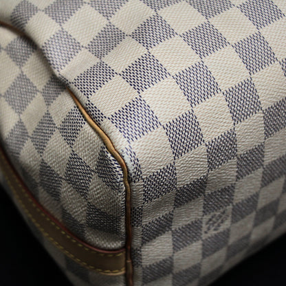 Louis Vuitton Speedy Bandouliere 25 Bag White Size ONE SIZE