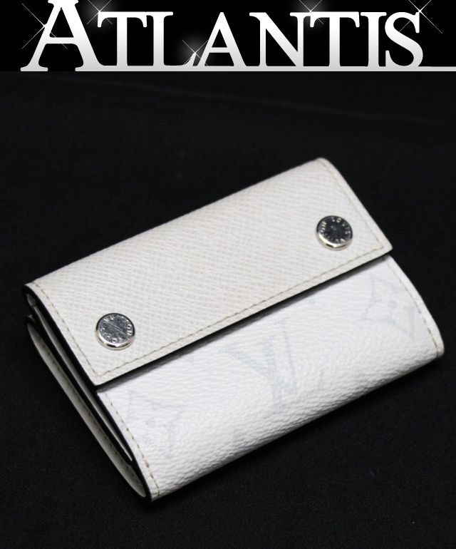 Louis Vuitton Discovery Compact Wallet White Size ONE SIZE