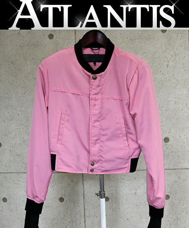 CHROME HEARTS Bella Hadid Bomber Jacket Pink Size S
