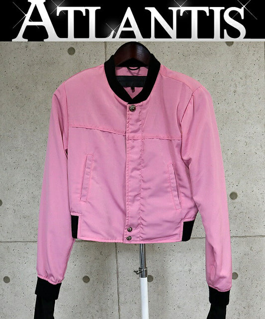 CHROME HEARTS Bella Hadid Bomber Jacket Pink Size S