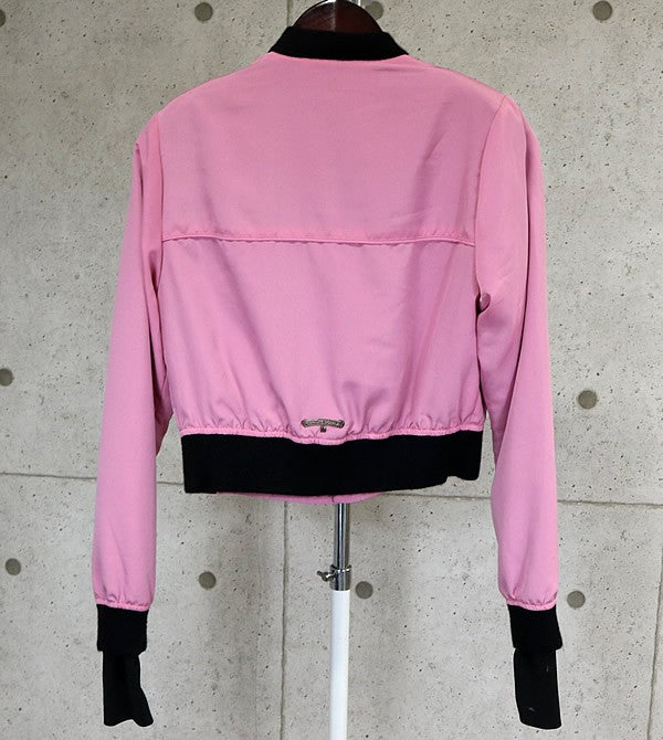 CHROME HEARTS Bella Hadid Bomber Jacket Pink Size S