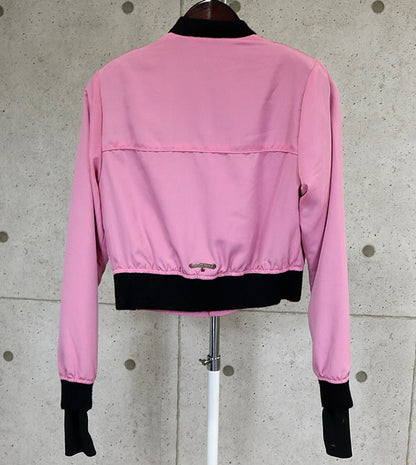 CHROME HEARTS Bella Hadid Bomber Jacket Pink Size S