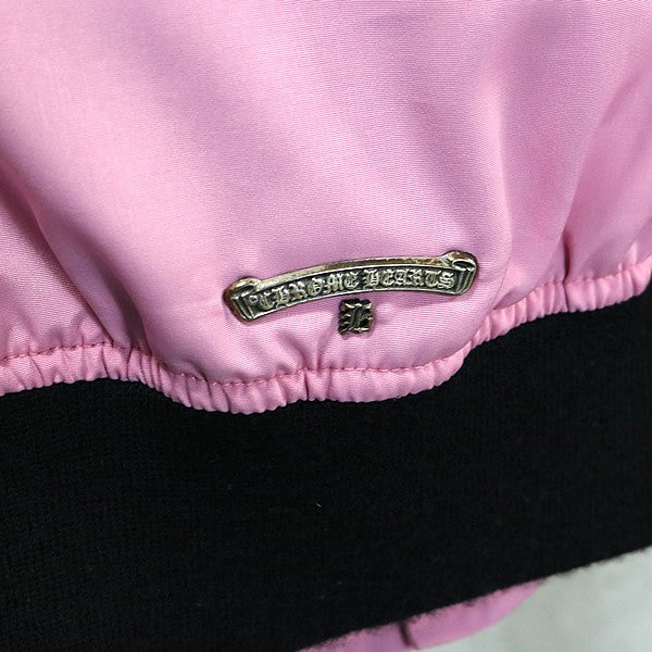 CHROME HEARTS Bella Hadid Bomber Jacket Pink Size S