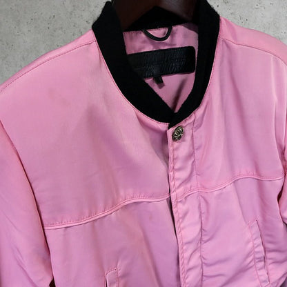 CHROME HEARTS Bella Hadid Bomber Jacket Pink Size S