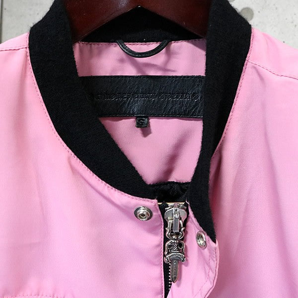 CHROME HEARTS Bella Hadid Bomber Jacket Pink Size S