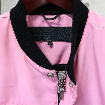 CHROME HEARTS Bella Hadid Bomber Jacket Pink Size S