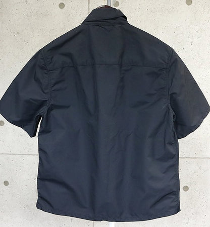 CHROME HEARTS Carpenter Leather Pocket Zip Shirt Size M